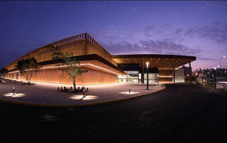Centro de Convenciones y Exposiciones Siglo XXI, en Yucatán. Twitter / @GobYucatan