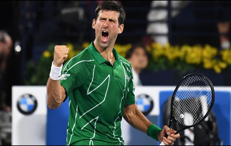 El serbio logró este sábado su quinto título del torneo. AFP / K. Sahib