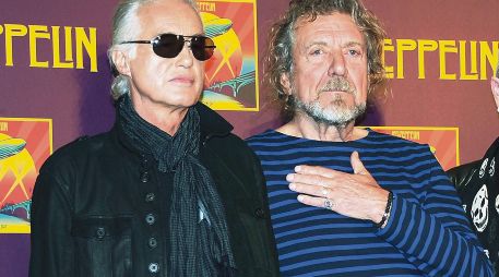 Led Zeppelin. El guitarrista, Jimmy Page y el cantante, Robert Plant. CORTESÍA