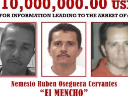 Nemesio Oseguera Cervantes “El Mencho”, líder del Cártel Nueva Generación, fue el criminal más buscado por autoridades mexicanas e internacionales. EFE / ARCHIVO
