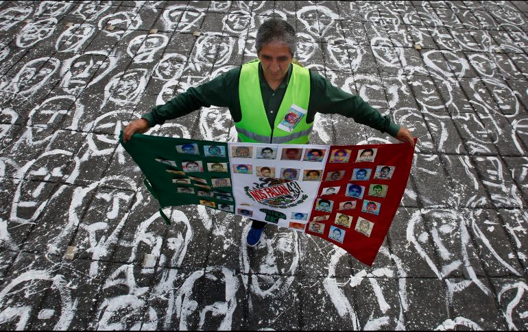 La CIDH asegura que seguirá pendiente de las indagatorias sobre la desaparición de los 43 normalistas. AP/M. Ugarte