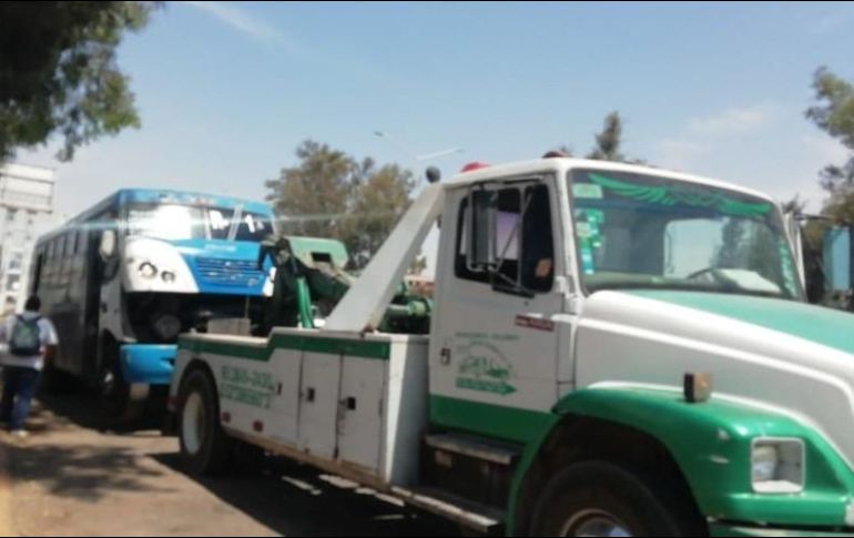 Las unidades que presentan faltas a la Ley y al Reglamento, circulan principalmente a lo largo de Periférico Sur. TWITTER / @TransporteJal