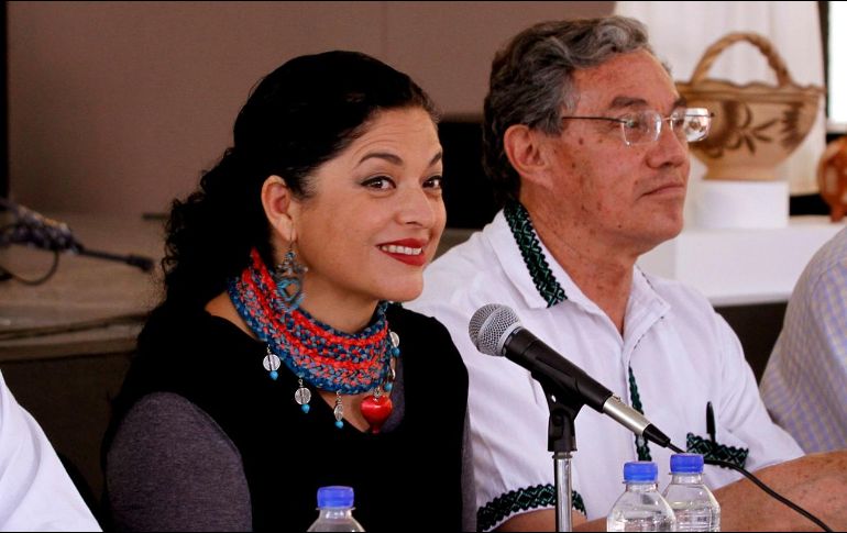 La secretaria de Cultura federal, Alejandra Frausto Guerrero, no precisó cuál será la situación del Fonca, Foprocine y San Ildefonso. NTX / ARCHIVO