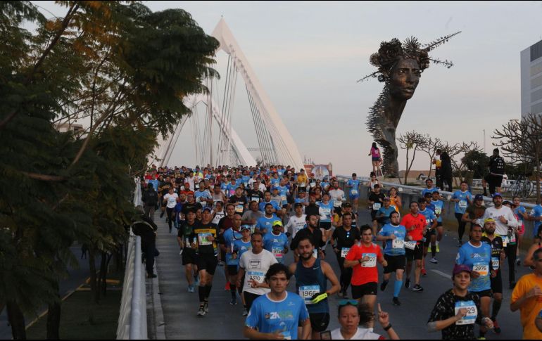 El coronavirus impedirá que la edición 33 del Medio Maratón de Zapopan se lleve a cabo en mayo. EL INFORMADOR / ARCHIVO