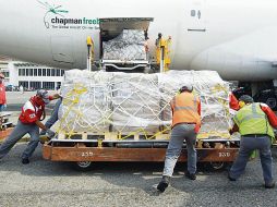 VENEZUELA. Naciones Unidas y Rusia enviaron ayer a ese país más de 90 toneladas de insumos médicos. EFE