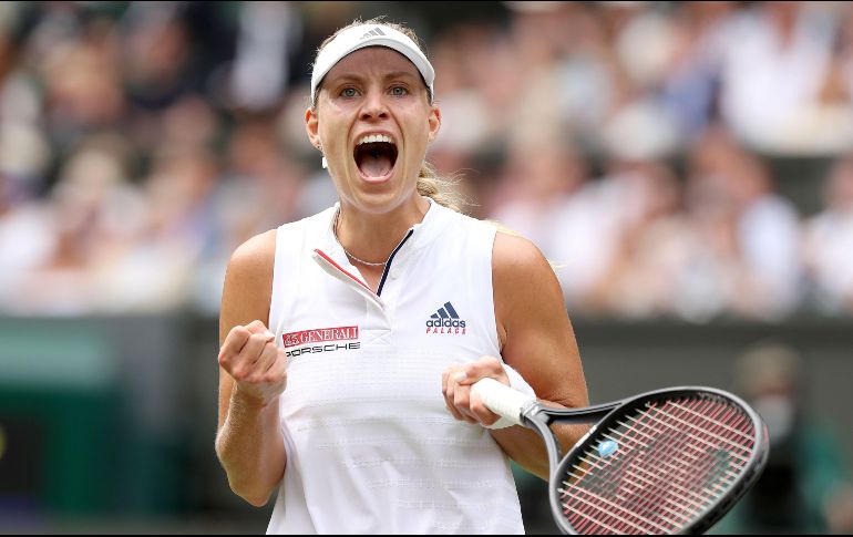 Kerber, ganadora de 12 títulos de la WTA, buscará coronarse en la ''Caja Mágica'' sin salir de casa y aseguró que está emocionada por participar en la nueva versión de la competencia. AFP / ARCHIVO