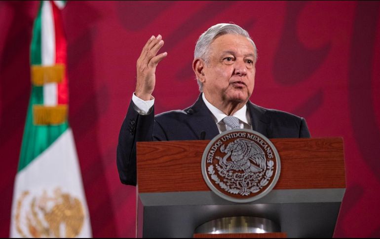 López Obrador se dice confiado en que su estrategia de asignación de créditos para los pequeños empresarios pueda sacar a flote la economía. SUN / S. Tapia
