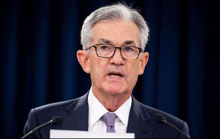 Powell rechazó que el banco central esté contemplando una subida de tipos de interés desde el rango de 0%. EFE/ARCHIVO