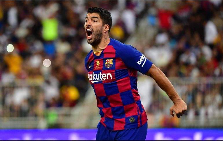 Actualmente, Luis Suárez es una de las grandes figuras del Barcelona. AFP / ARCHIVO