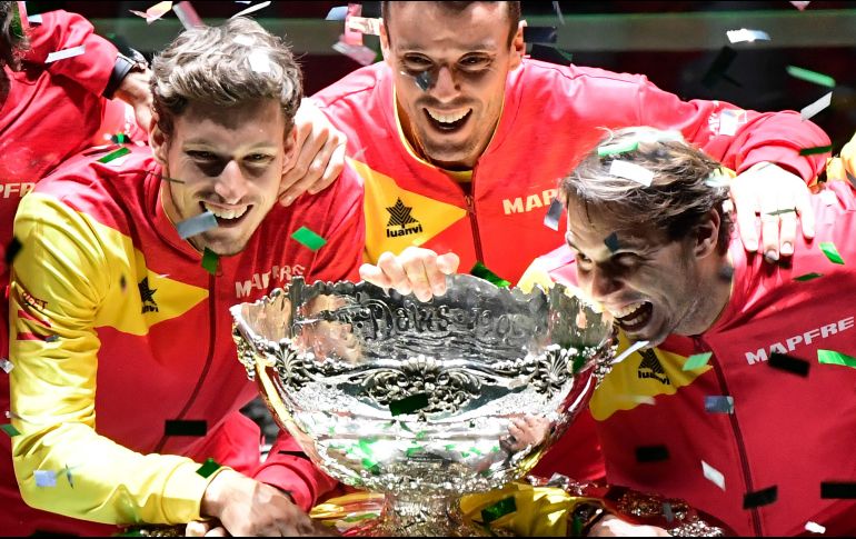 Las naciones que de antemano clasificaron a las finales de 2020 en la Copa Davis mantendrán sus puestos para el siguiente año. AFP / ARCHIVO