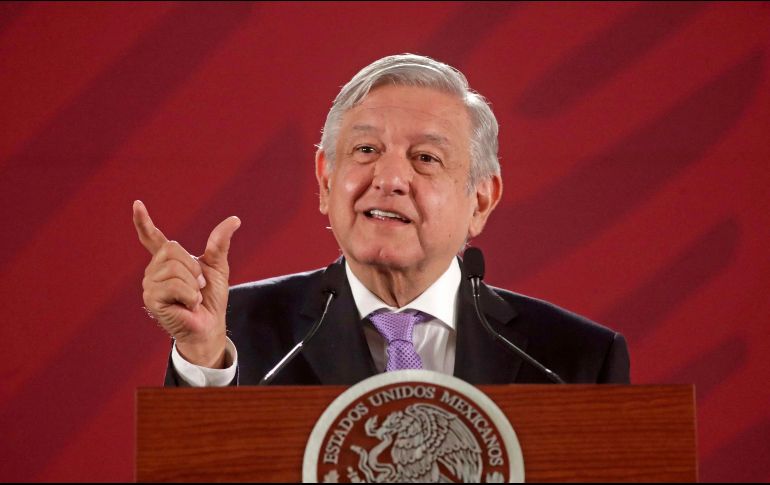 López Obrador envió al Congreso de la Unión una iniciativa de reformas al Código Penal Federal, para sancionar la difusión de ideas basadas en la superioridad y el odio racial. SUN/ARCHIVO