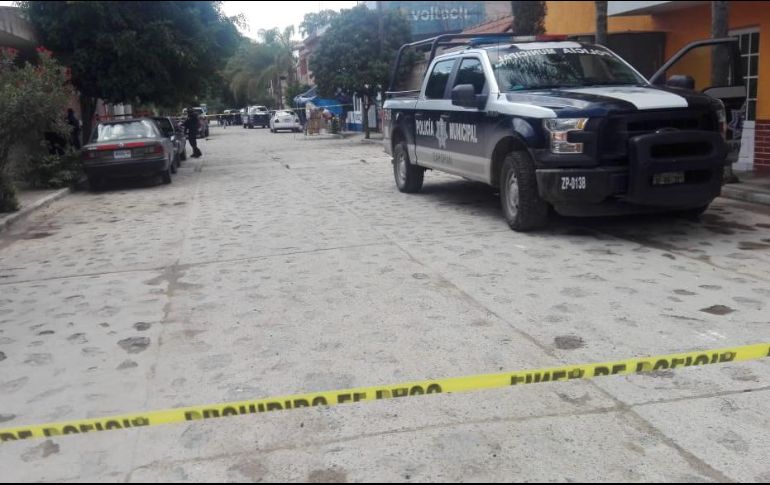 El enfrentamiento se da en la colonia Los Cajetes, del municipio de Zapopan. ESPECIAL/Policía de Zapopan