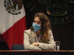 Fela Pelayo renunció a su cargo como secretaria de Igualdad Sustantiva Entre Mujeres y Hombres después de que se hiciera público que no tiene título profesional. TWITTER/felapelayo