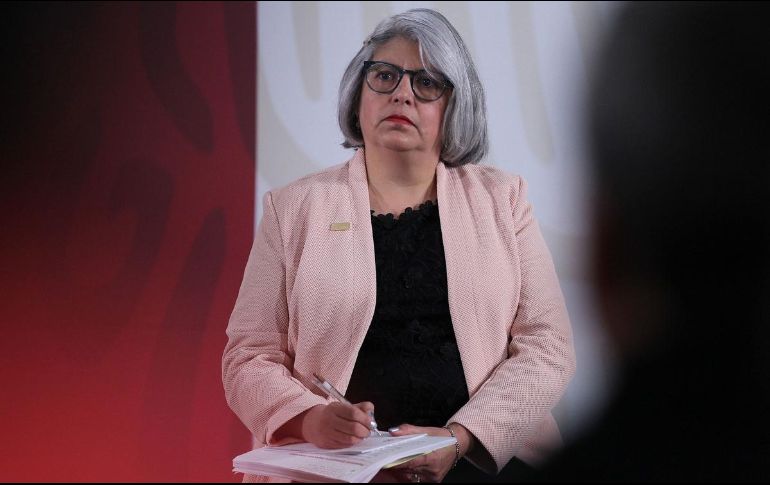 Graciela Márquez sostuvo una videoconferencia con legisladores de la Comisión Especial de Seguimiento a la implementación del T-MEC. NTX/ARCHIVO