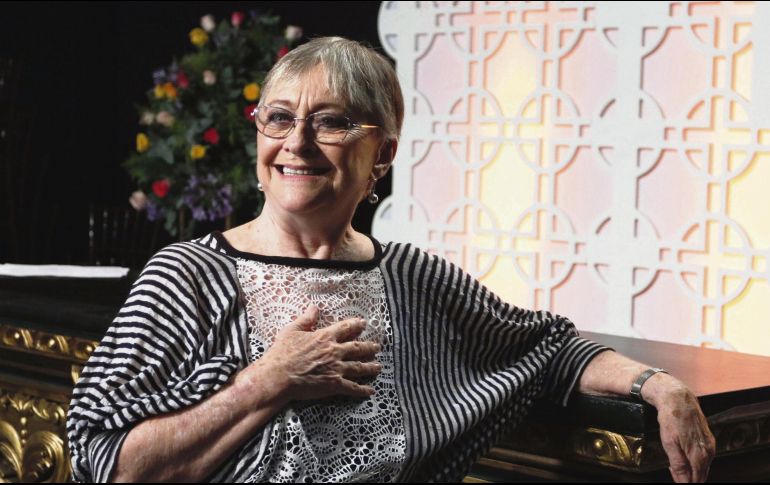 PLATAFORMA. La primera actriz Susana Alexander colabora en distintos proyectos que se presentan de manera virtual. NTX