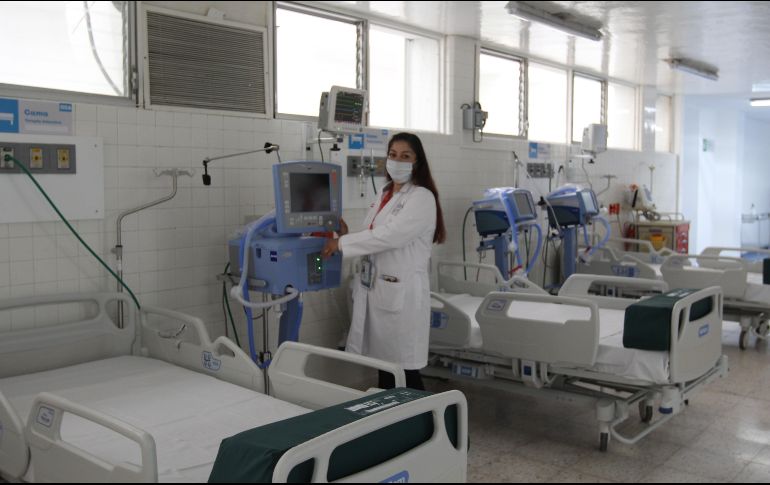 Un total de 328 personas con distintos perfiles del Sector Salud se encuentran laborando en este hospital. EL INFORMADOR/ARCHIVO