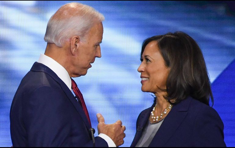 Biden presentó este miércoles en Delaware a Harris como su compañera de fórmula en las elecciones del 3 de noviembre. AFP / ARCHIVO