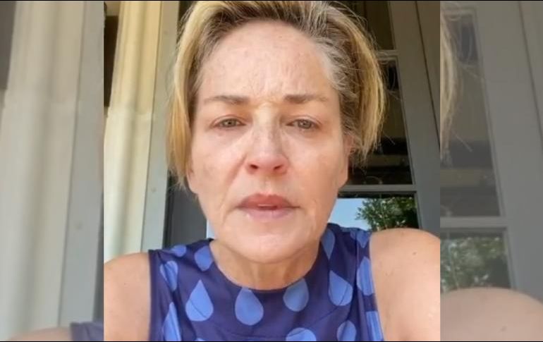 Sharon Stone reveló que su abuela y su madrina fallecieron por COVID-19. INSTAGRAM / sharonstone