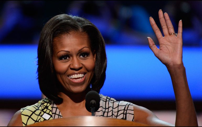 Michelle Obama será, junto al senador Bernie Sanders, la estrella de la jornada demócrata de este lunes. AFP / ARCHIVO