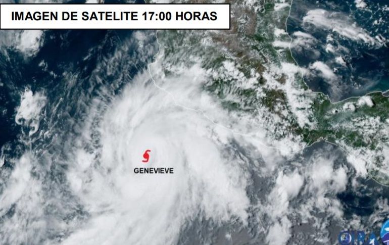 El huracán se intensifica con rapidez y se espera que alcance hasta categoría 4 en las próximas horas. ESPECIAL