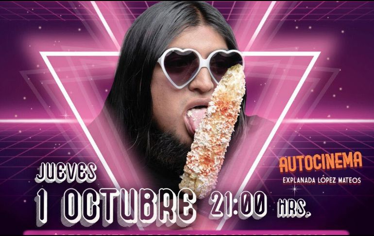 Carlos Ballarta presentará en Guadalajara su show en modo autocinema