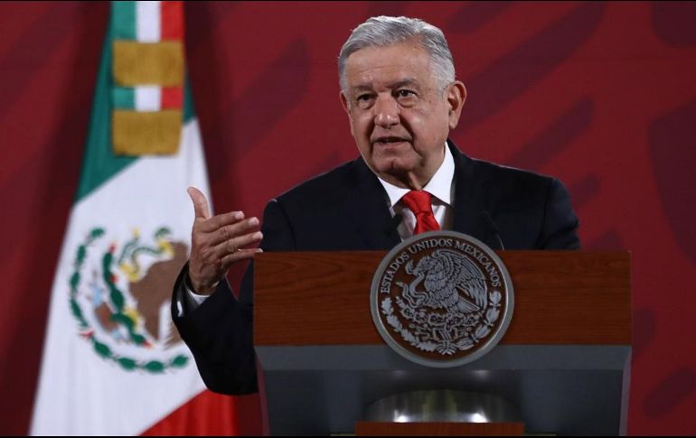 López Obrador agradeció a los contribuyentes, pequeños y grandes, porque entendieron que era un momento difícil. SUN / D. Simón