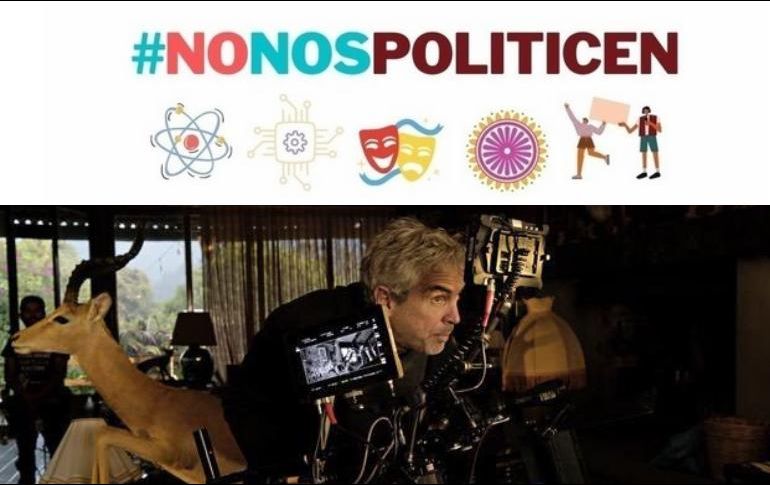 La carta #NoNosPoliticen ha sido tendencia luego de que el actor Gael García Bernal la publicó en sus redes sociales. ESPECIAL