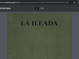 El error estaba en los lomos y portadas del encuadernado digital de 