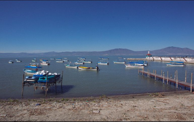 El Lago de Chapala se encuentra al 67.3% de su capacidad total. EL INFORMADOR/G. Gallo