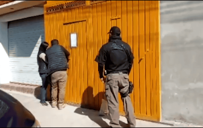 Las autoridades realizaron cuatro cateos simultáneos en Durango, Estado de México y Ciudad de México. TWITTER / @FGRMexico