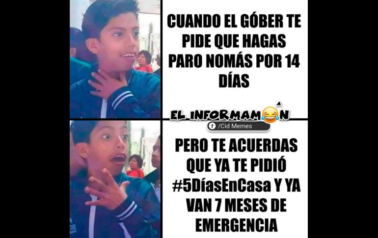 Botón de emergencia: Los memes que circulan en la red