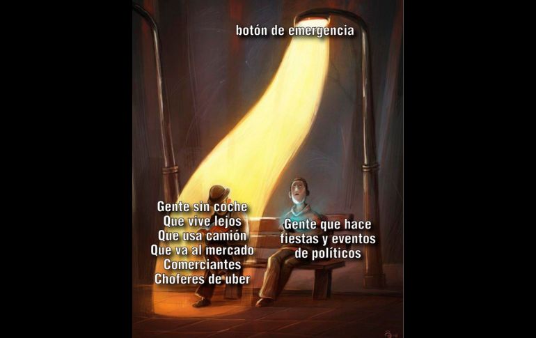 Botón de emergencia: Los memes que circulan en la red