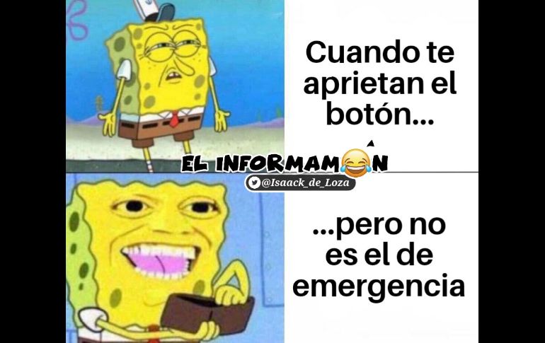 Botón de emergencia: Los memes que circulan en la red
