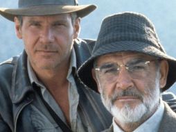 Sean Connery caracterizó al padre de Harrison Ford en Indiana Jones. GETTY/PARAMOUNT PICTURES