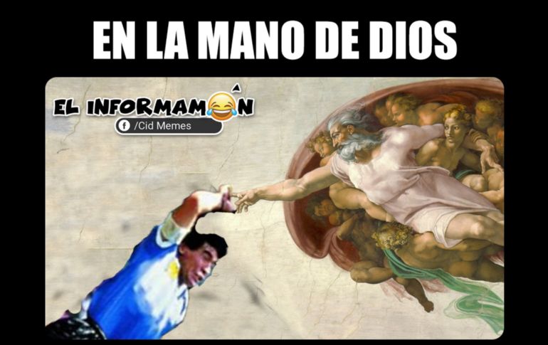 Muere Maradona; los memes en su memoria inundan la red