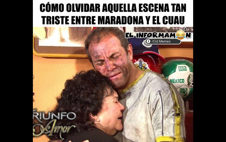 Muere Maradona; los memes en su memoria inundan la red