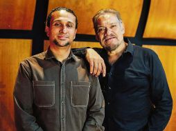 TALENTO. Enrique Cruz, director de “Monstruosamente solo” (derecha), y Joaquín Cosío. EL INFORMADOR • G. Gallo 