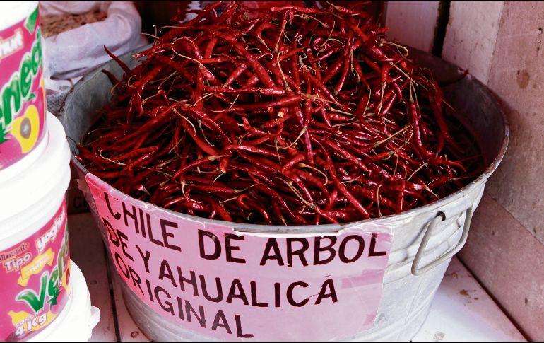La denominación de origen del chile Yahualica se emitió en marzo de 2018, calculan que existen más de 30 marcas de salsas que lo utilizan. EL INFORMADOR / ARCHIVO