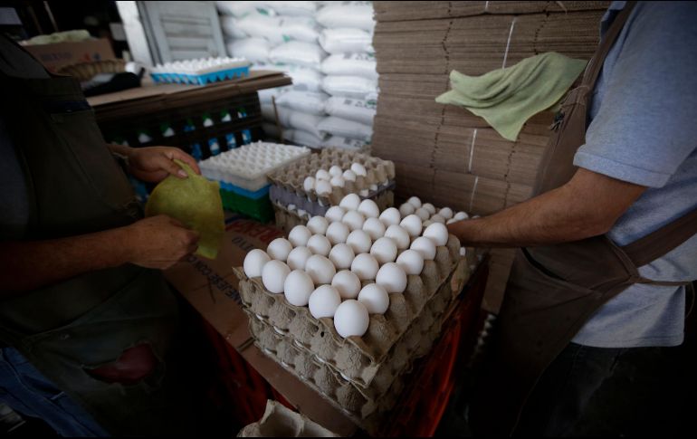 SUBE. El precio del huevo oscila los 30 pesos. EL INFORMADOR/ARCHIVO