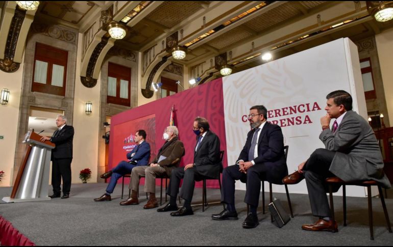 Andrés Manuel López Obrador encabezó la presentación del segundo paquete de proyectos de inversión entre los sectores público y privado. CORTESÍA