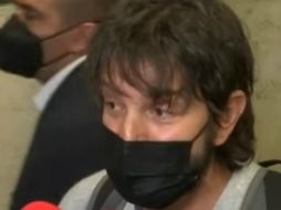 Captan a Marina de Tavira y Diego Luna en el aeropuerto de la CDMX