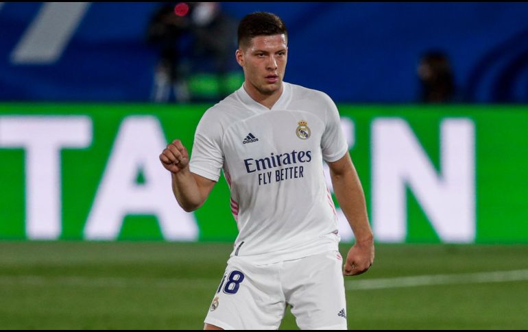 El delantero había brillado con el Eintracht Frankfurt en la temporada 2018-2019 con 17 tantos en la Bundesliga, lo que llevó a que el Real Madrid lo fichara hasta 2025. TWITTER / @realmadrid