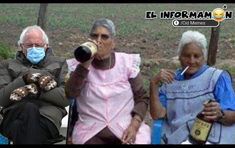 Los memes de la toma de posesión en EU (Spoiler: Bernie Sanders roba cámara)