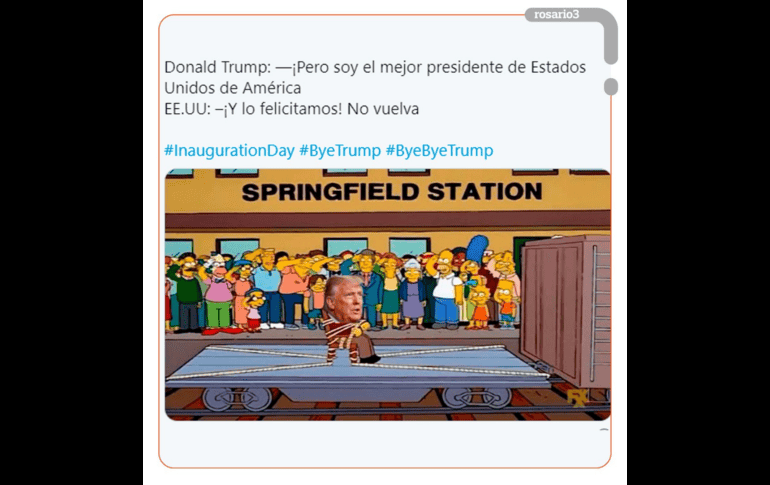 Los memes de la toma de posesión en EU (Spoiler: Bernie Sanders roba cámara)