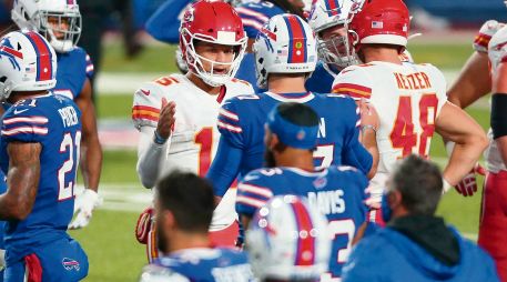 ANTECEDENTE. Chiefs y Bills se vieron las caras el pasado 19 de octubre; Kansas City se llevó el triunfo. EFE