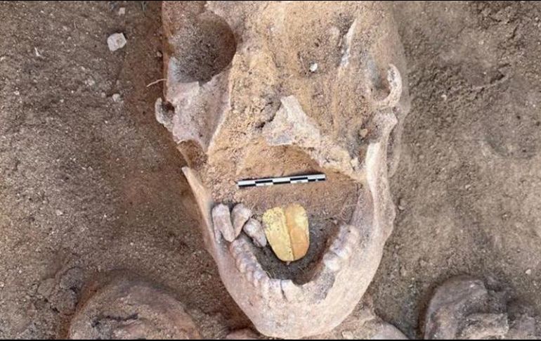 En Egipto encontraron momias con lenguas de oro. MINISTERIO DE ANTIGÜEDADES DE EGIPTO