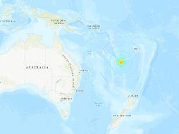 El Centro de Alerta de Tsunamis del Pacífico emitió un aviso a raíz del terremoto. ESPECIAL / earthquake.usgs.gov