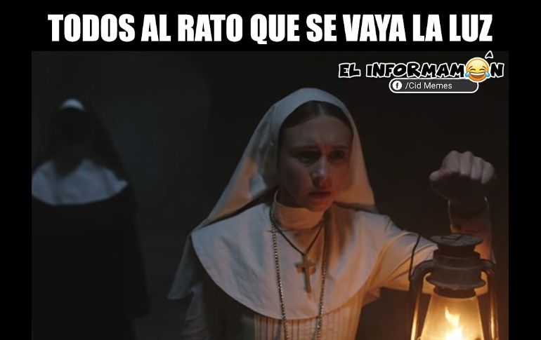 Con el apagón... se prenden los memes