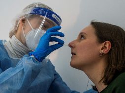 Se aplicarán 40 pruebas diarias en cada uno de estos espacios de manera gratuita. AFP / J. Macdougall