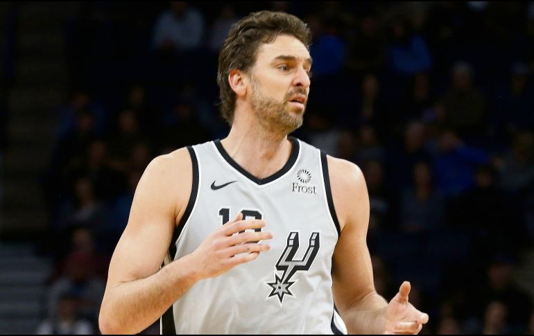 INACTIVO. El mayor de los Gasol se recupera de una operación en el pie izquierdo. AP